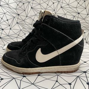 Nike Dunk Sky Hi Hidden Wedge Heel Sneaker Size 7